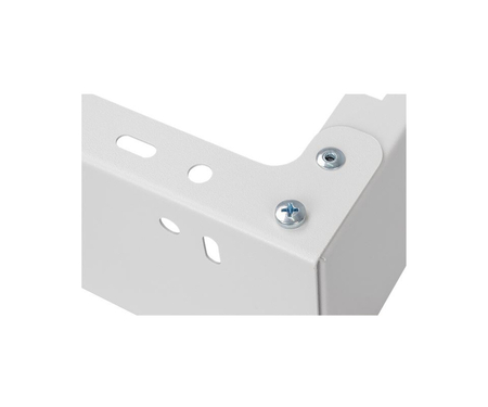 Uchwyt Rack ścienny 19" 3U 330mm Szary