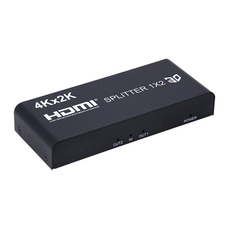 Rozgałęźnik HDMI 1x2 Spacetronik SPH-RS102_V14 1/2