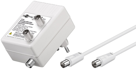 Goobay DVB-T/T2/C Antennenverstärker für 2 TVs - zdjęcie 2