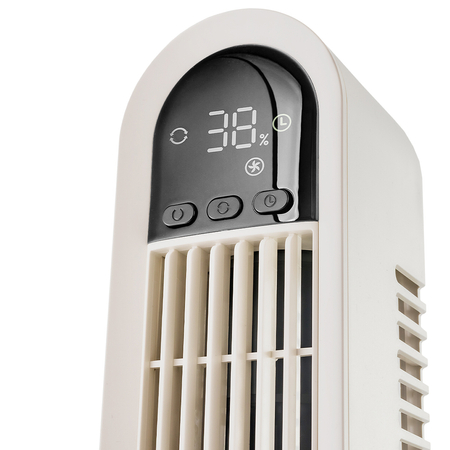 Przenośny wentylator biurkowy z możliwością obrotu do 90° Spacetronik AirPuff 4