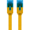 LAN Patchcord CAT 6A UTP FLAT gelb 0.5m