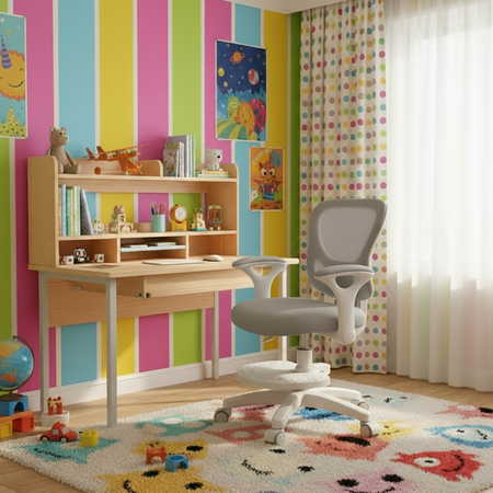 Krzesło dziecięce Spacetronik SPC-XD17C Szare