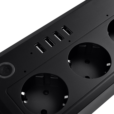 Listwa Zasilająca Przedłużacz z USB sterowany Wi-Fi Spacetronik Smart Life SL-PS26B