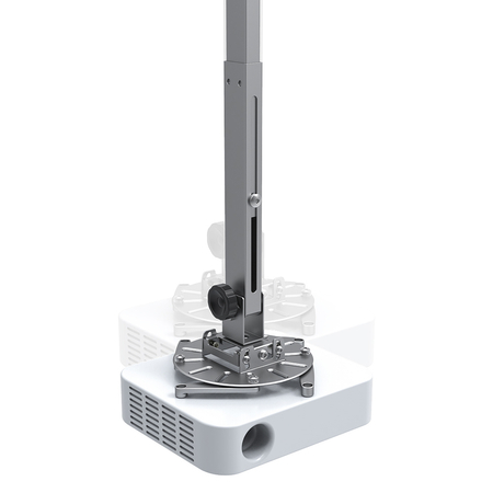 Universal projector ceiling mount bracket