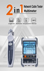 Zestaw Mappery 7szt Wielofunkcyjny miernik tester kabli sieciowych LCD POE Multimetr Szukacz Par Spacetronik SP-LT04