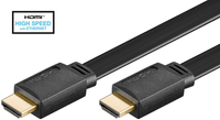Goobay Hochgeschwindigkeits-Flach-HDMI-Kabel - 2m