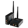 Przedłużacz Transmiter Bezprzewodowy Audio 2x RCA 100m 2,4GHz RT5066 1MII