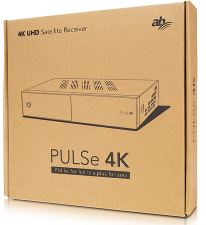 AB PULSe 4K SINGLE DVB-S2X + 1x Plug & Play Outlet A