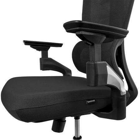 OUTLET Krzesło biurowe ergonomiczne Spacetronik BARD czarne