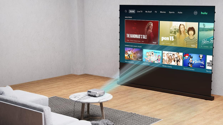 Projektor LED Kina domowego do Gier i Filmów 3000 lms 1920x1080 px Biały, Vivibright D1000