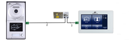 Smart 7" Spacetronik DiO SPD-M777TW Monitor