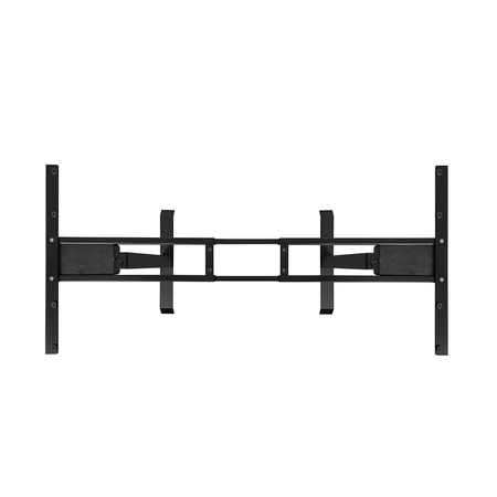 Stelaż elektryczny Spacetronik SPE-222OB Vegard + blat MDF premium czerwony