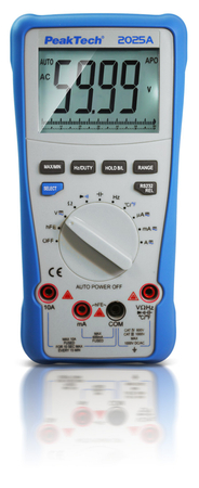 Digitalmultimeter mit Bargraph und USB PeakTech 2025A