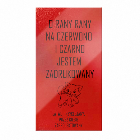 Etykiety seria B21_PRO Niimbot 50x90 mm czerwone - zdjęcie 2