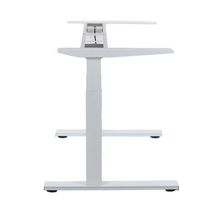Elektryczny stelaż do biurka Spacetronik SPE-253W USB biały