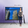 Projektionswand mit Stativ 84" 4K Spacetronik