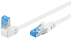LAN Patchcord CAT 6A S/FTP 1x90 weiß 2m