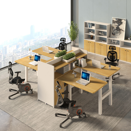 Ergonomiczny fotel z rowerem treningowym Spacetronik Seatbike