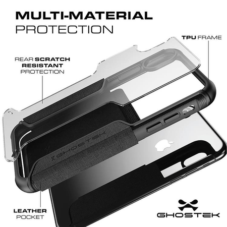 Etui Exec 3 Apple iPhone Xr czerwony