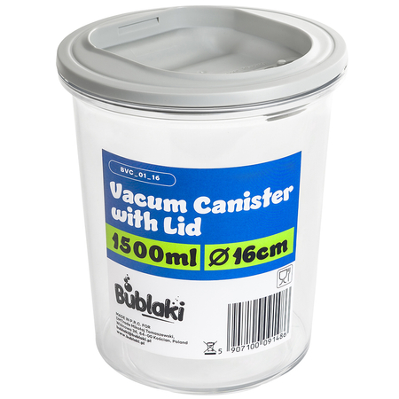 Pojemnik Próżniowy do żywności 1500ml wys. 16cm