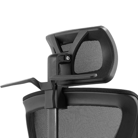 Fotel do biura rozkładany obrotowy GILDA Czarny Outlet A