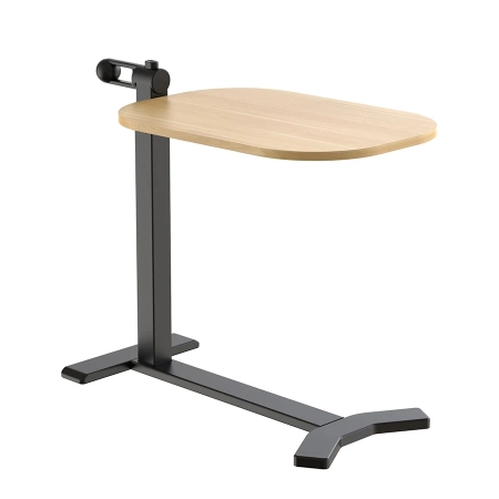 Zestaw wypoczynkowy fotel Spacetronik Flax 04M zielony + stolik regulowany BUDDY