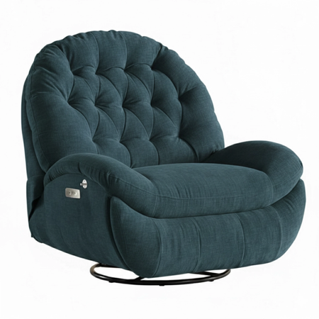 Zestaw wypoczynkowy fotel elektryczny Spacetronik Flax 04M + stolik regulowany