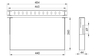 Schaltschrank 19" 1U 12xSC Duplex Grau Fest