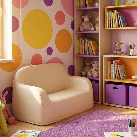 Sofa dziecięca Spacetronik XD SPC-XD24C Szara - zdjęcie 2