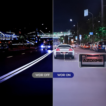 Wideorejestrator 4K 3CH WiFi GPS AZDOME M550 Max