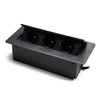 Gniazdo blatowe otwierane Spacetronik SPS-D33B Outlet A-