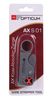 Ściągacz izolacji do złącz RG59, RG6 Red AX S01