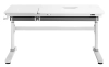 Biurka dla dziecka ręczne Spacetronik XD SPE-X104WW 120x60 cm biały+szary OUTLET