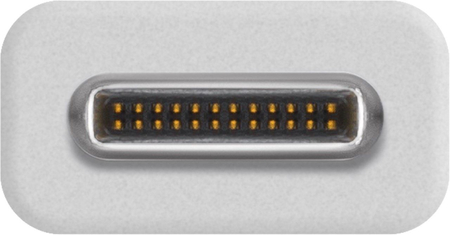 Adapter wtyk USB-C - gniazdo microUSB Biały - zdjęcie 2