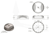 Antena 13w1 5G/WiFi/GPS MIMO8x8 Poynting SWIRL-8