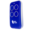 Selbstkopierende Universal-Fernbedienung 280-868 MHz blau