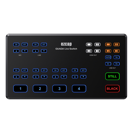 Mikser wideo audio 4xHDMI 1080p60 EZCAP328