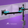 Uchwyt na trzy monitory Spacetronik SPA-130
