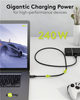 Kabel USB4 v2.0 USB-C 16K 60Hz 240W 80 Gb/s Power Delivery Goobay 1,2m czarny