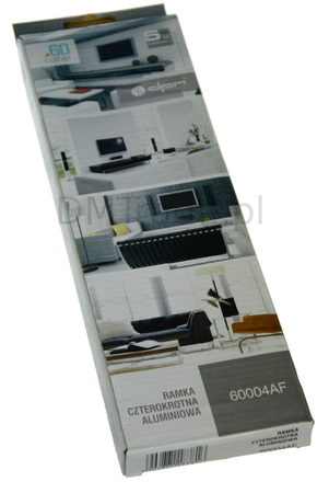 Vierfacher Rahmen - Ecke 60 Aluminium - zdjęcie 2