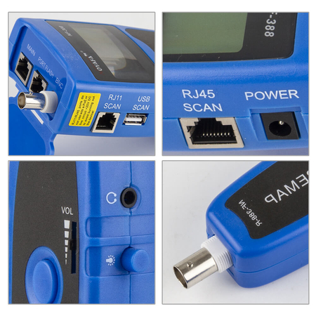 LAN BNC-Tester Fehlerpaar-Sucher NF-388