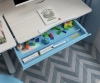 Regulowane biurko dla dziecka Spacetronik XD 112x60 cm (niebieskie) OUTLET