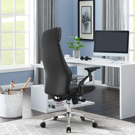 Fotel ergonomiczny biurowy z podłokietnikiem 4D Spacetronik GUNNAR OUTLET