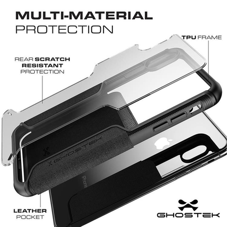 Etui Exec 3 Apple iPhone Xs szary