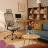 Zestaw ergonomiczny biurko elektryczne SPE-F121 160×80 + krzesło LUMBO 11 czarne