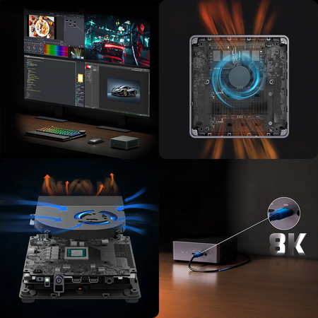 Minisforum PC AMD Ryzen 9 7940HS 32GB M.2 1TB Outlet A+