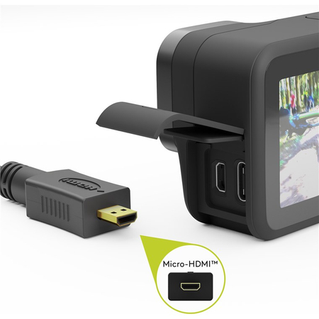 HDMI - Mikro HDMI 2.1 8K 60Hz Goobay 2m Kabel - zdjęcie 2