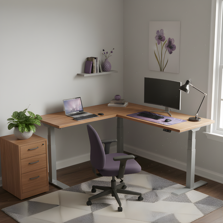 Spacetronik SPE-323TG elektrischer Tischständer - zdjęcie 2