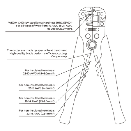 Spacetronik CP-S107 Crimpmaschine