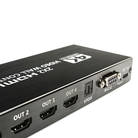 Kontroler ściany Video Wall Controller 4K@30Hz Spacetronik SPH-VW225 - zdjęcie 2